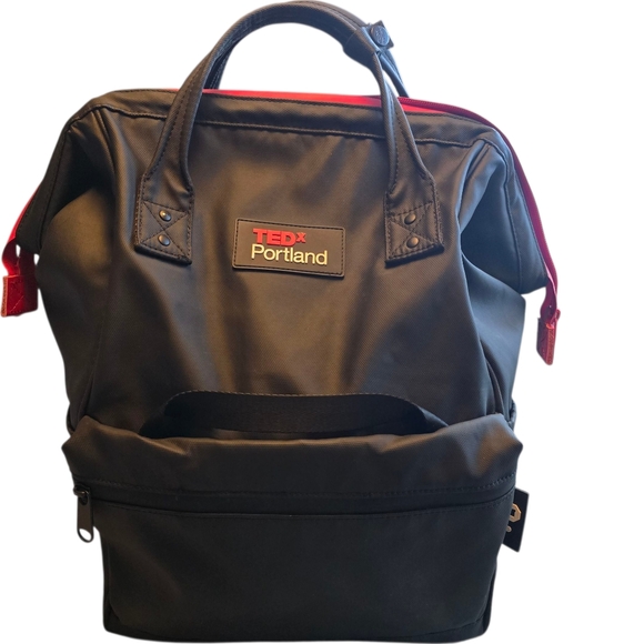Laptop Backpack – Special Edition TEDx Red & Black by Portland Gear - Picture 1 of 1
